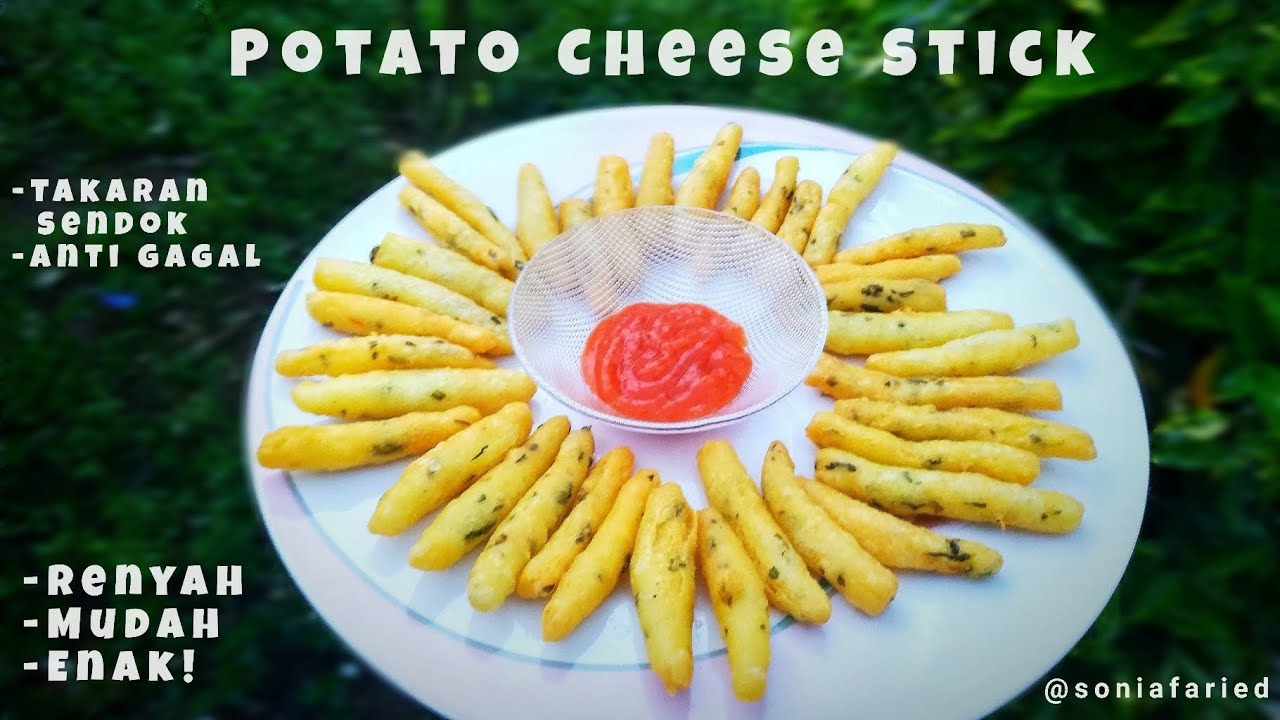 Potato Cheese Stick Stik Kentang Keju yang Renyah, Cripsy, Takaran