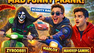 Madout2 Scooty Race Funny Prank In Madout2 Big City Online Zyro Vs Madlox