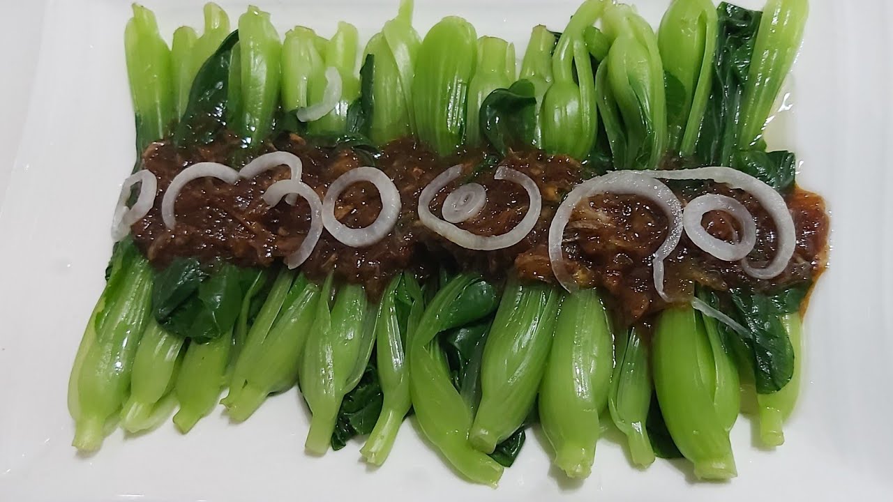Chinese food recipe/BOK-CHOy Osyter souce - YouTube