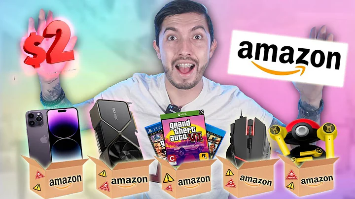 COMPR LAS 5 CAJAS MISTERIOSAS DE AMAZON DEVOLUCIONES MAS BARATAS!  QUE HAY DENTRO?