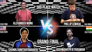 CCKT Finals: Alex Wong vs Phillip Lewicki, Chanin Tangtartharakul vs Vishwanath Jeyaraman!