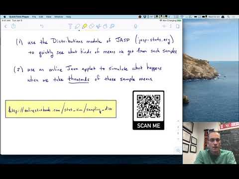 PSYC 2317 Lecture 4 Distributions Of Sample Means