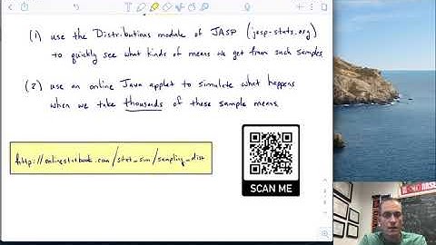 PSYC 2317 - Lecture 4 - Distributions of Sample Means