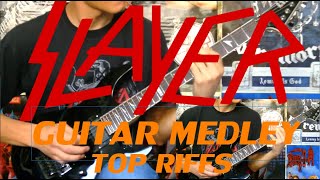 SLAYER - Top 30 Riffs - Guitar Medley (FULL HD)