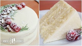 Almond White Cake Recipe Amazingly Moist Cake Youtube