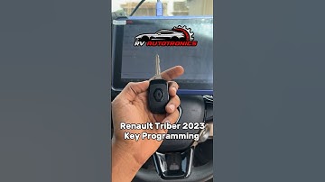 Renault Triber (2023) Key Programming Done✅ Whatsapp: 8668123373 #keyprogramming #automobile