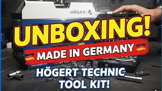 Unboxing Högert HT1R216 | 1/4" Drive Socket & Bit Set (46 pcs) | Best Garage Tools Review