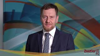 Schirmherr der Zootier des Jahres Kampagne 2026: Ministerpräsident Michael Kretschmer