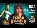 Original Voice Of Lara Croft in Tomb Raider 1996 Shelley Blond at Comic Con St Albans