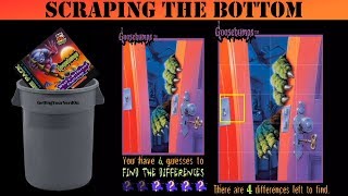Scraping the Bottom - Goosebumps: Whats-Different Challenge
