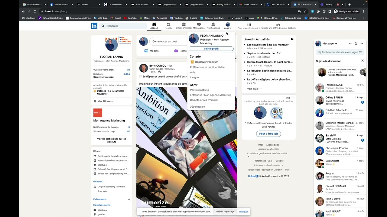 Comment ajouter un administrateur de page sur linkedin en 2024 ?