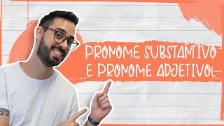 Pronome Substantivo E Pronome Adjetivo
