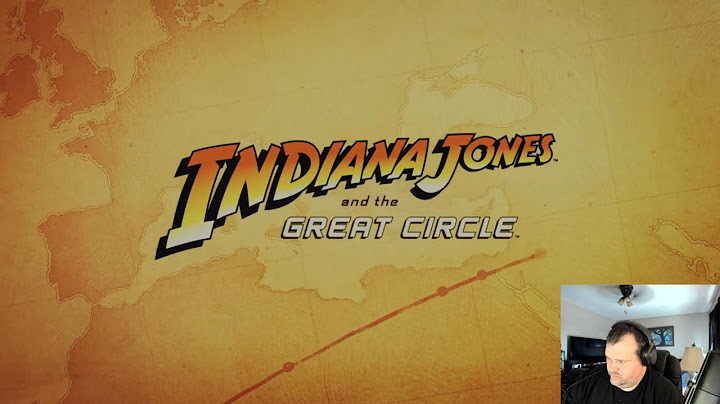 Indiana Jones And The Great Circle Trailer Date Reveal Gamescom REACTION