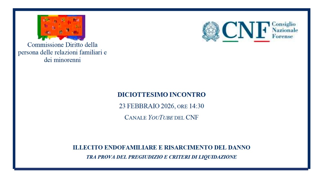 ILLECITO ENDOFAMILIARE E RISARCIMENTO DEL DANNO