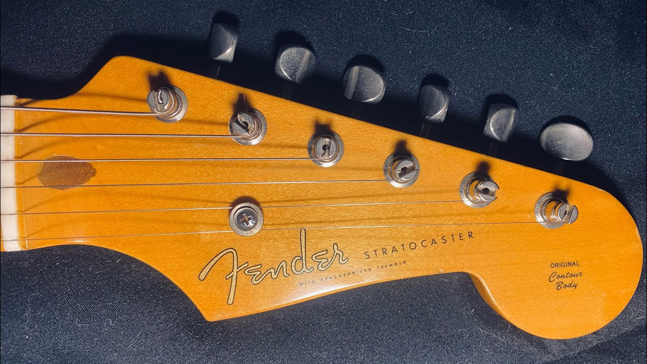 Обзор электрогитары Fender Stratocaster Japan 1991-1993 