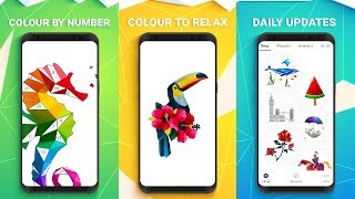 Polygon: Colour by Number Android Gameplay screenshot 1