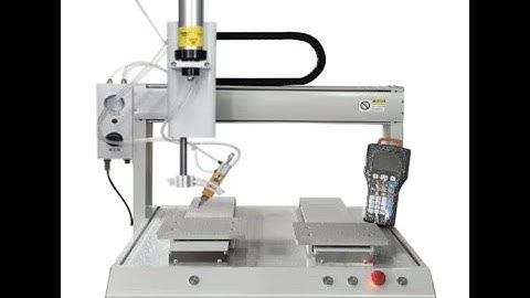 4 Axis dispensing machine is suitable for dispensing at Multiple angles