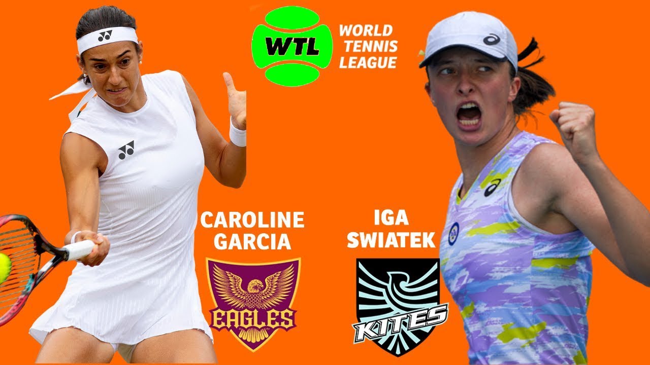 Caroline Garcia vs Iga Swiatek 2022 World Tennis League 1080p HD