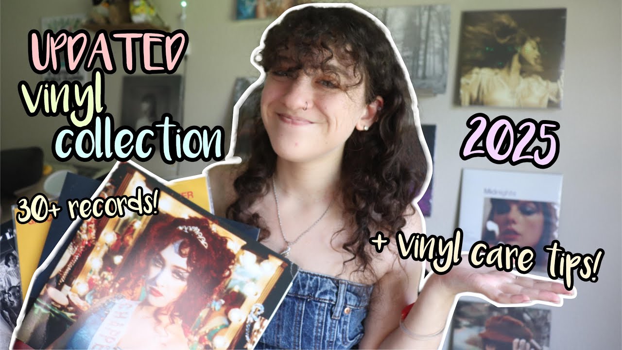 FULL Vinyl Record Collection: Updated 2025 + How I Care for Them! | Zoe Rebekah