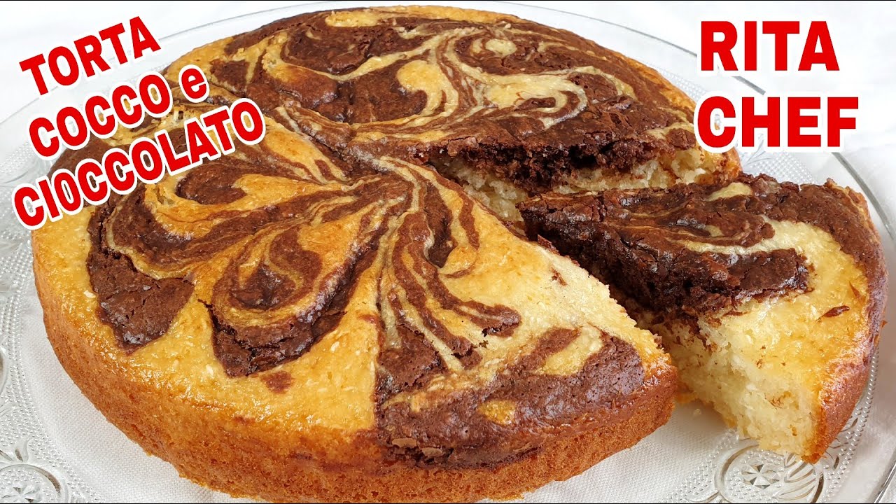 вкусный⭐КОКОСОВЫЙ И ШОКОЛАДНЫЙ ТОРТ🇮🇹РИТА ШЕФ-ПОВАР⭐