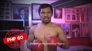 Department of Finance/Health Infomercial - "Raise Sin Taxes" feat. Manny Pacquiao and Yosi Kadiri ᴴᴰ