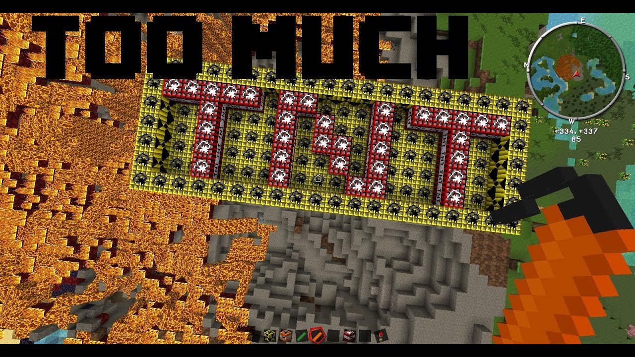 MINECRAFT MOD - TOO MUCH TNT [HD] - YouTube