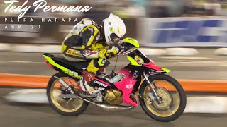 Tedy Permana Masih Beringas‼️ Race 2 Underbone 2 Tak LFN HP969 Road Race Purwokerto