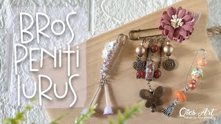 Bros Peniti Lurus | Peniti Jumbo | Pin Brooch