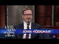 John Hodgman And Stephen Debate: Is A Hot Dog Is A Sandwich?