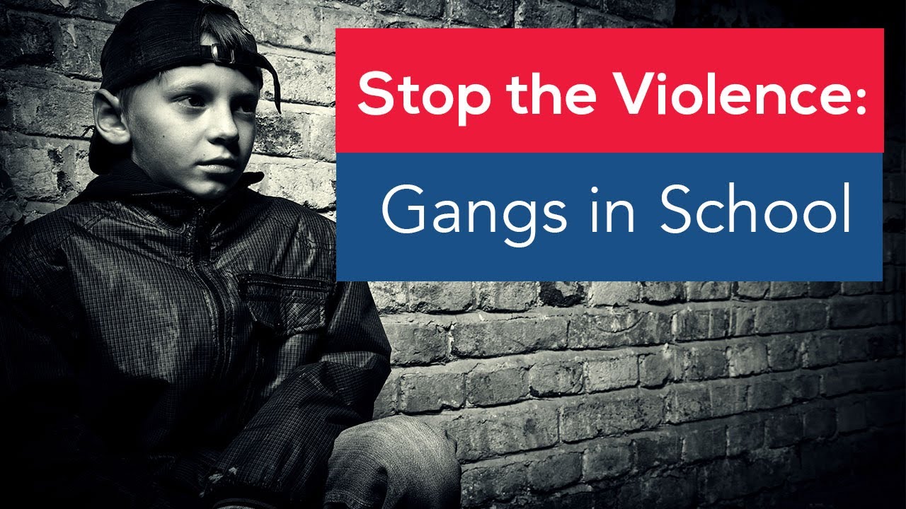 Stop the Violence Gangs in Schools YouTube