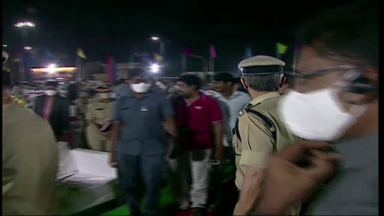 AP Police is organising a Band Display Ceremony at PWD Grounds, Vijayawada LIVE