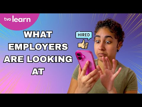 Using Social Media In Your Job Search | Job Search 101 | TVO Learn