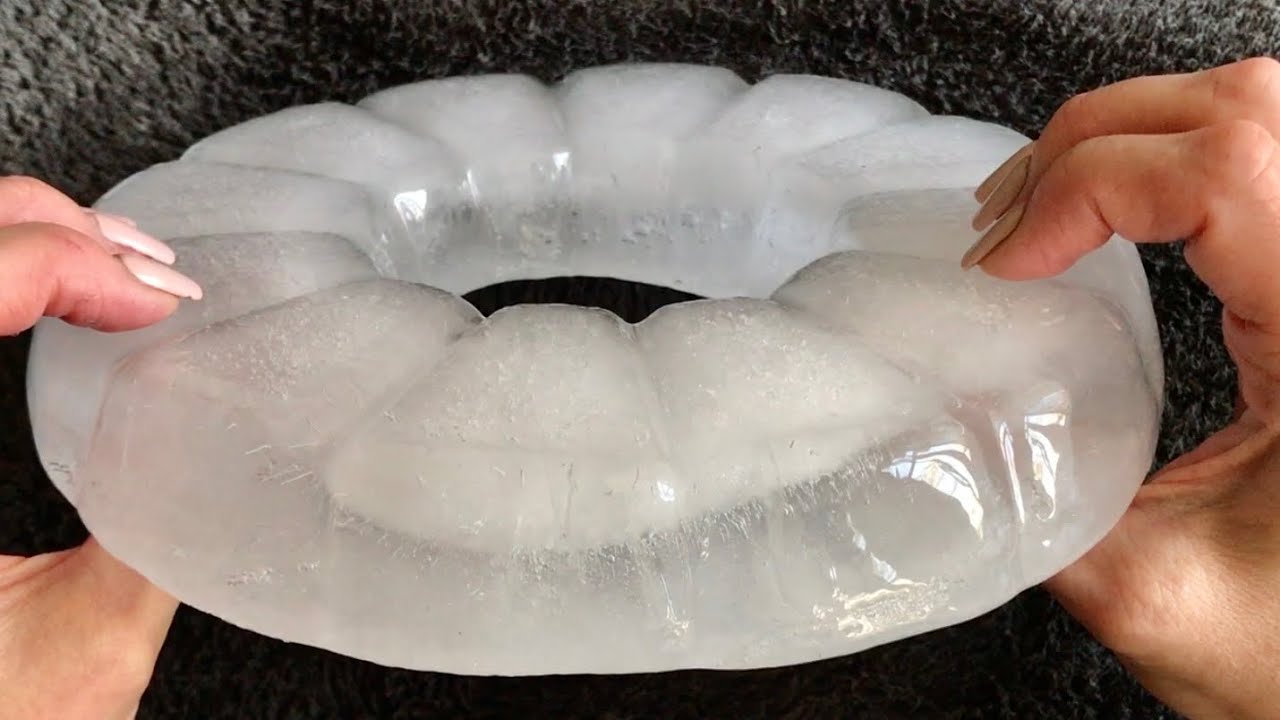 АСМР|Лёд|Царапанье и Постукивания|Без слов|ASMR|IceScratching and Tapping|No talking