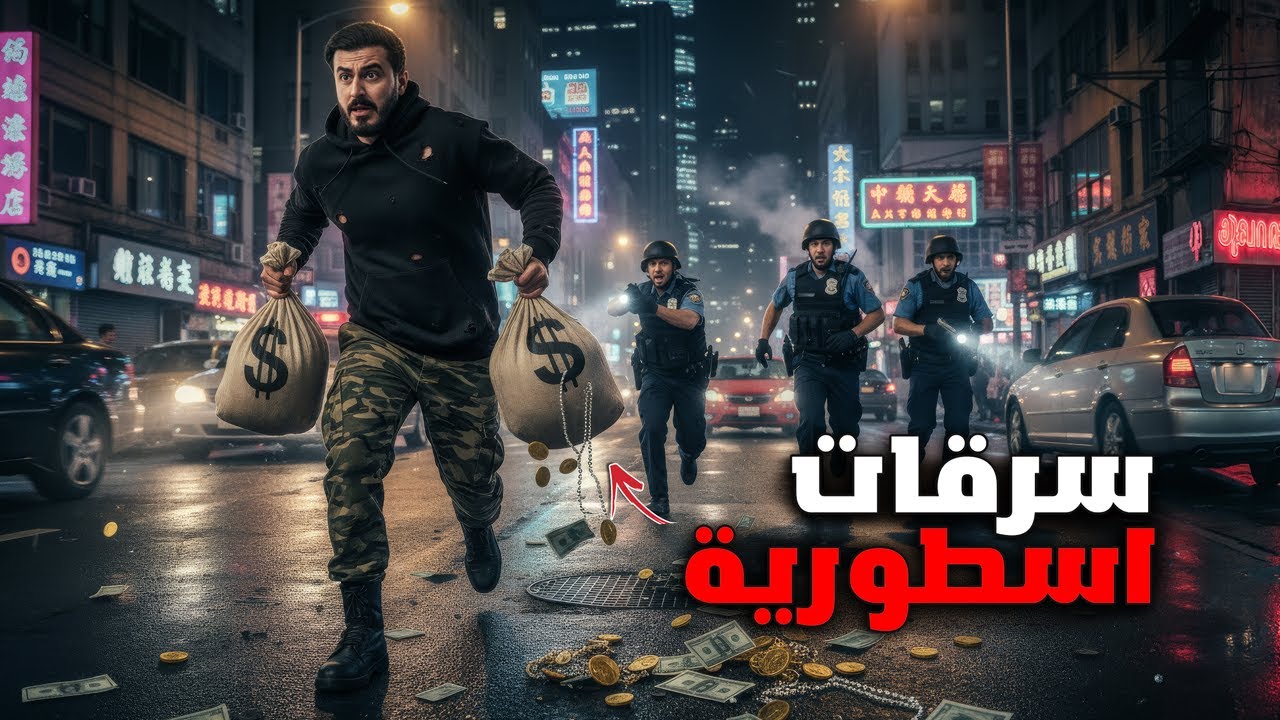 اشهر قصص السرقات في العالم | تجميعة سرقات 4 ساعات قصص كرار حسن