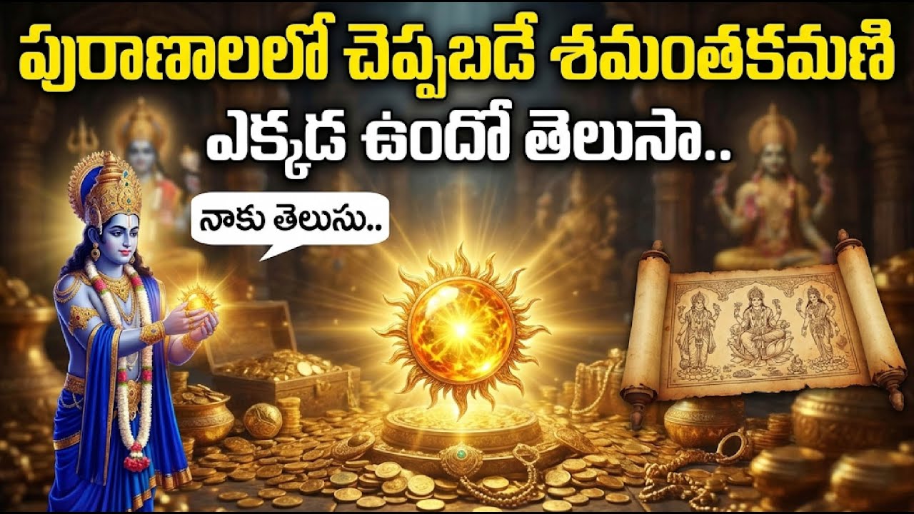 శమంతకమణి రహస్యం..! నాకు తెలుసు.. || intrestings facts about Syamantaka mani | #6jvr | gem stone