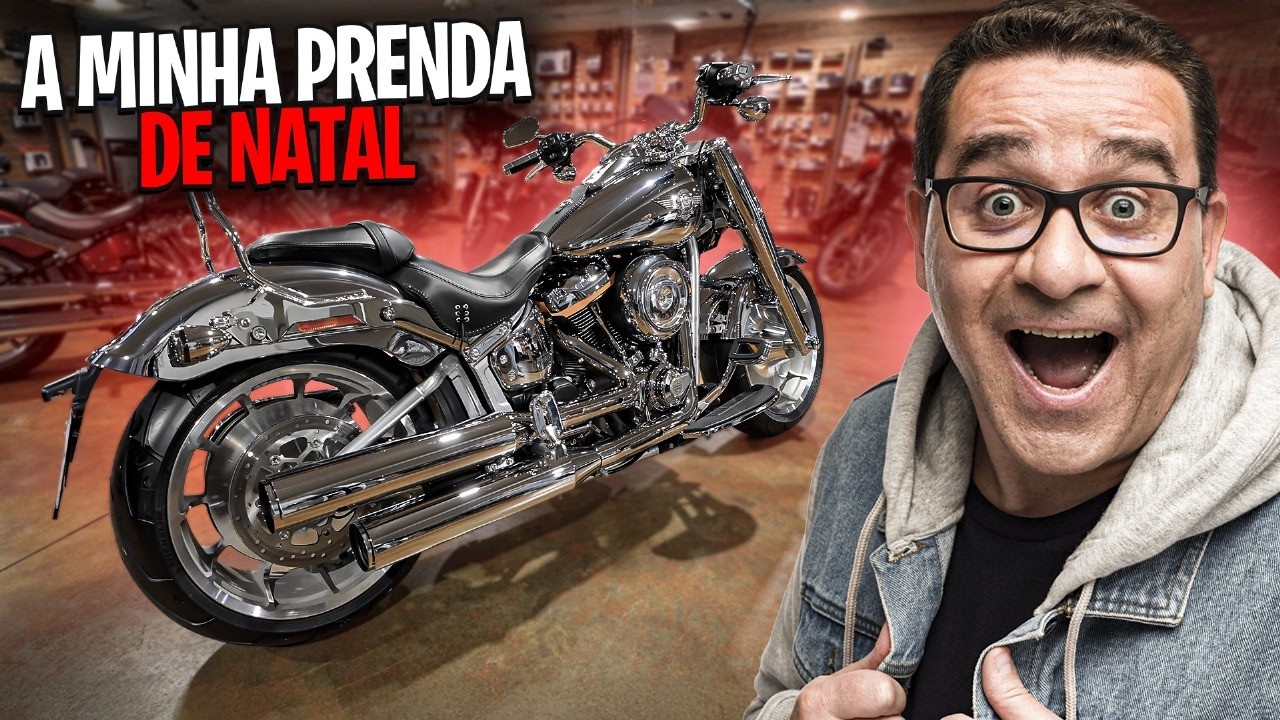 A MINHA HARLEY ESTÁ FINALMENTE PRONTA