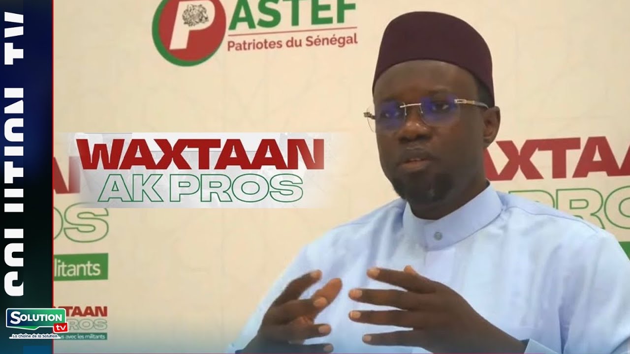 DIRECT OUSMANE SONKO AVEC LES PATRIOTES