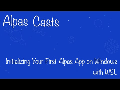 Alpas Installation on Windows With Windows Subsystem for Linux (WSL)