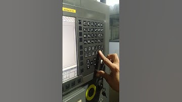 tool index in fanuc control #shortvideo