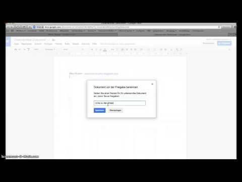 Video: So Erstellen Sie Dokumente In Google