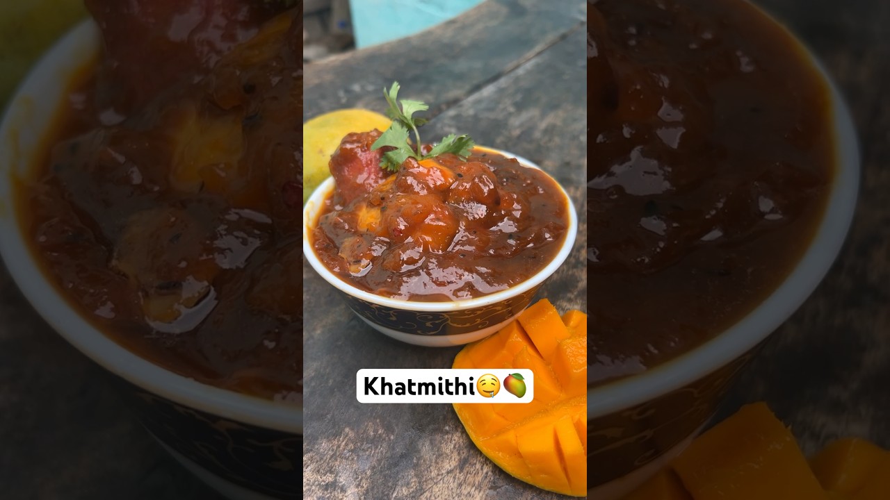 Khatmithi Recipe 🤤😍| गुड़ वाली आम की खट्टी मीठी लौंजी | gudama recipe😱 