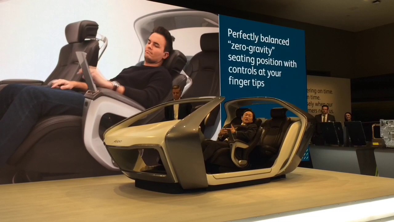 Adient's 'Zero Gravity' auto seats YouTube