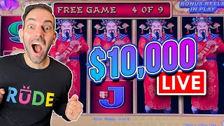 🔴 $10,000 HIGH LIMIT SLOTS 🎰 A WILD RIDE ↪ Agua Caliente Casino