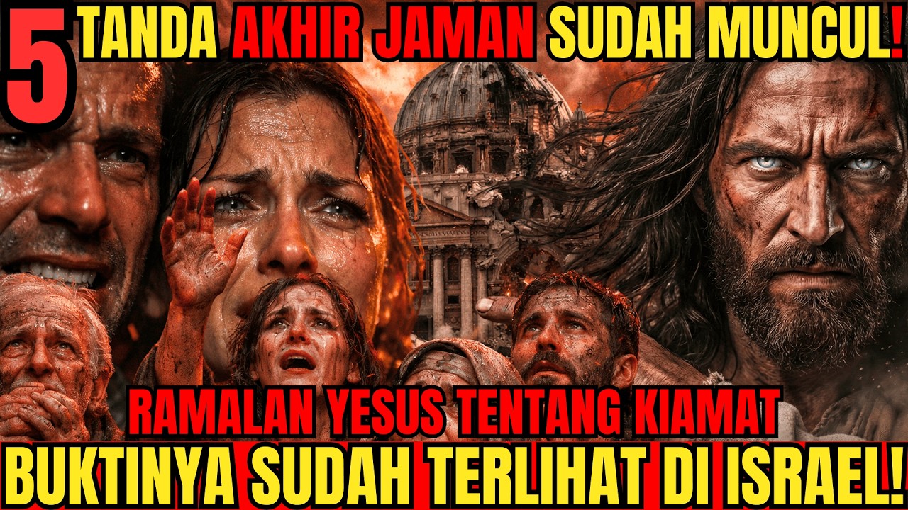 5 TANDA AKHIR JAMAN SUDAH TERLIHAT DI ISRAEL❗️RAMALAN YESUS SUDAH MUNCUL - PERSIAPKAN DIRIMU❗️