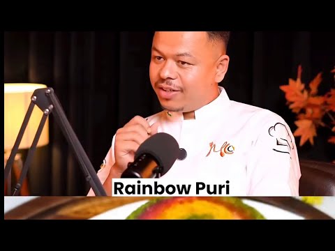 🌈 Most Viral Rainbow Puri Recipe by Chef Michael! #shorts #food #rainbowpuri @Chefmichaeel