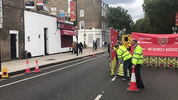 Docklands Security Barriers - Hostile Vehicle Barrier