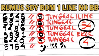 PREDIKSI SYDNEY LOTTO 12 JULI 2025 | BOCORAN TOGEL SIDNEY HARI INI | RUMUS KEPALA EKOR SYDNEY JITU