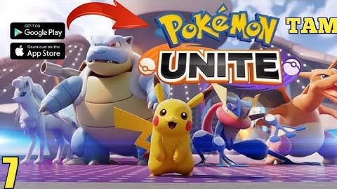 Pokemon Unite Mobile - Gameplay  Part 1 - Tutorial and Pikachu (iOS, Android)