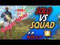 FreeFire Solo Vs Squard Adam Live Garena Free Fire : 😄 Happy stream
