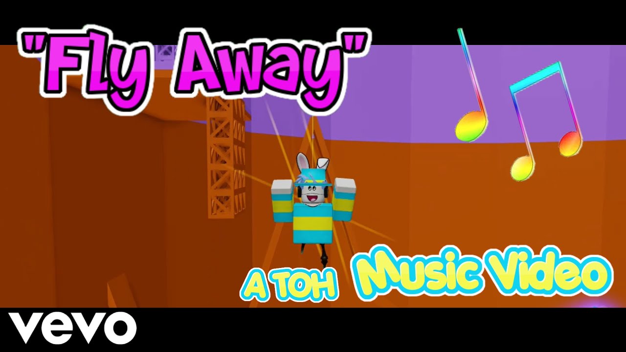 Fly Away A Tower Of Hell Music Video Roblox Youtube - fly away roblox id code roblox unboxing simulator codes